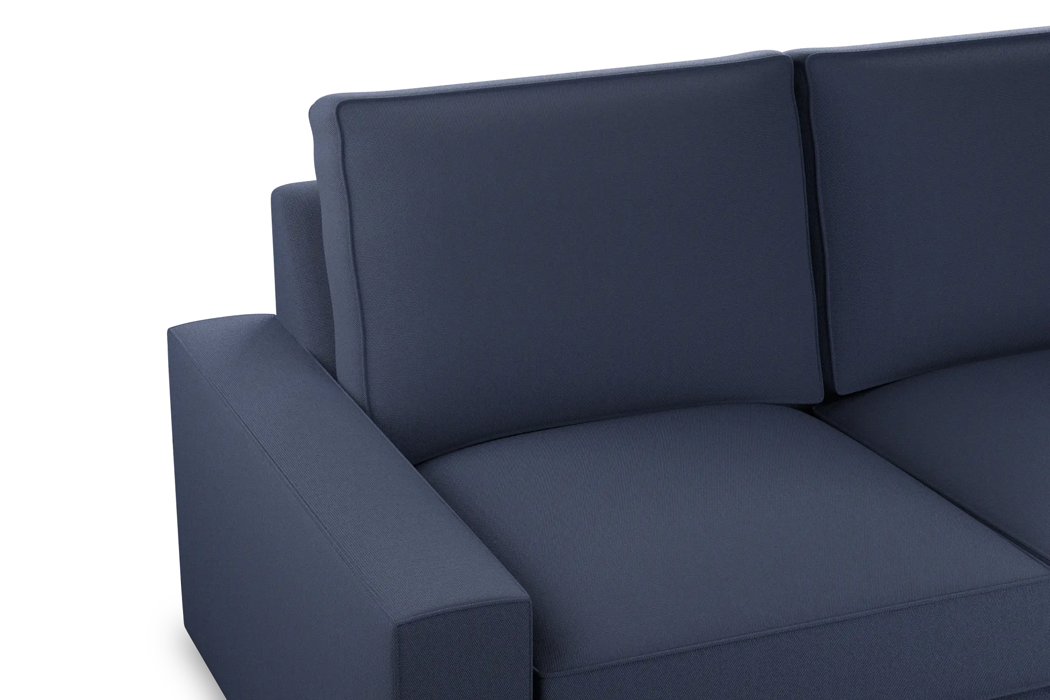 Edgewater Peyton Dark Blue Large Two-arm Sectional Edgewater Peyton Dark Blue Large Two-arm Sectional