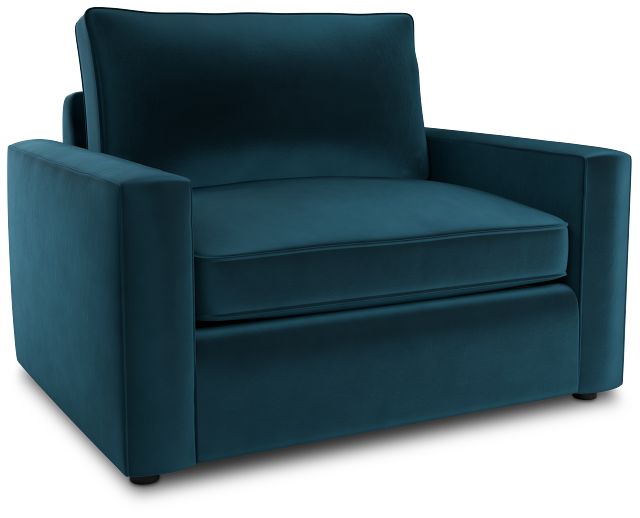 Siesta Joya Teal Fabric Memory Foam Sleeper