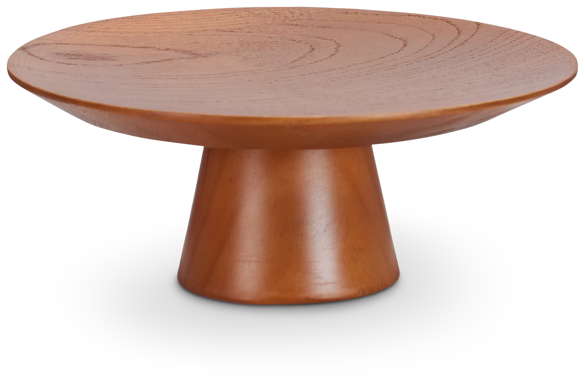 Cecilia Mid Tone Wood Cake Stand Cecilia Mid Tone Wood Cake Stand