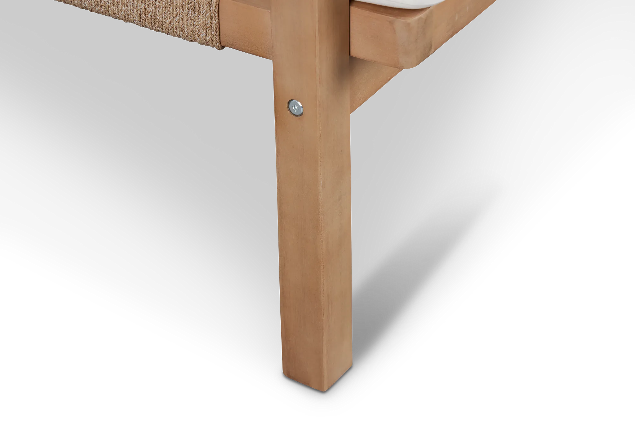 Laguna Light Tone Sofa With White Cushions