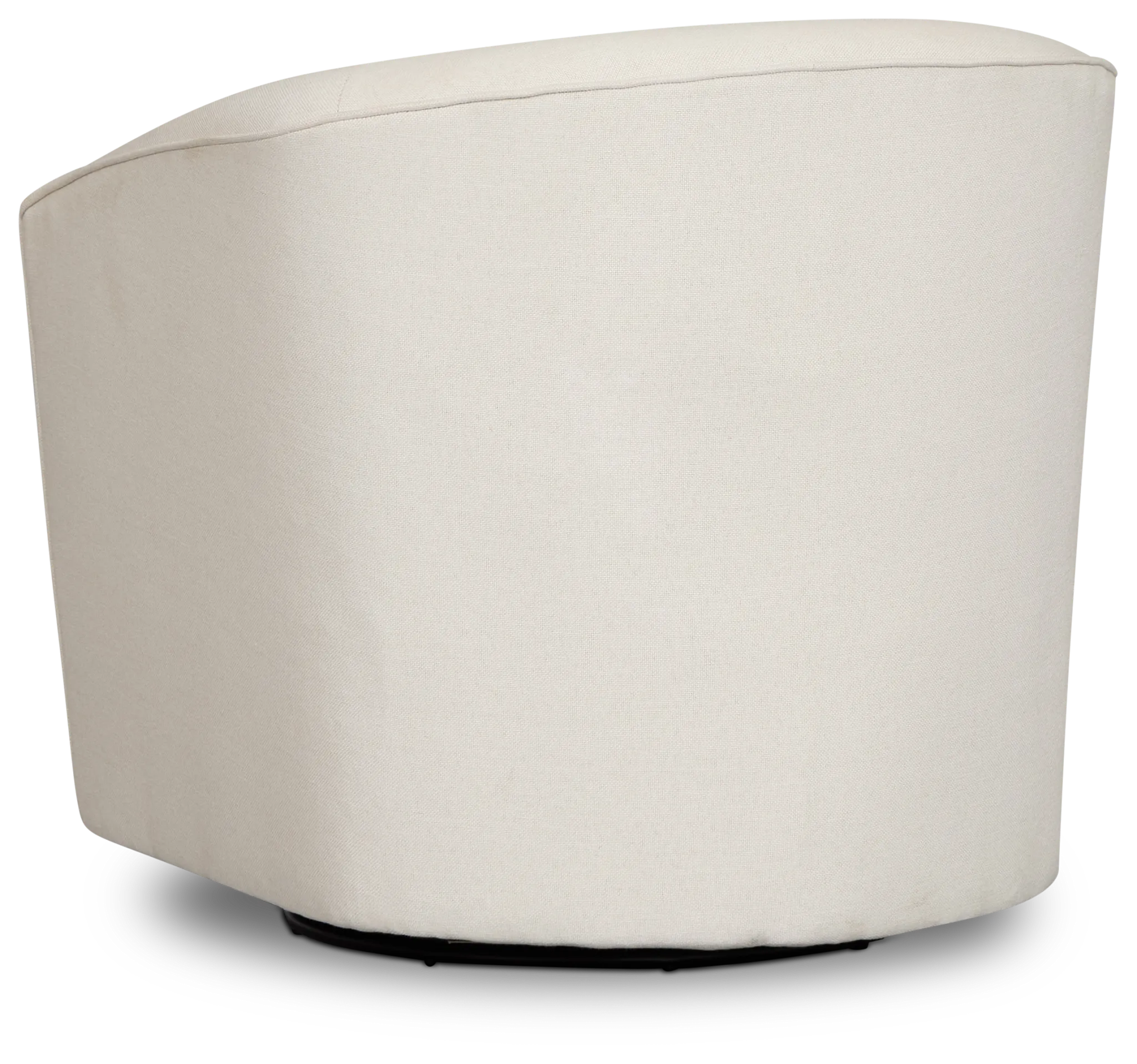 Tate Light Beige Fabric Swivel Chair