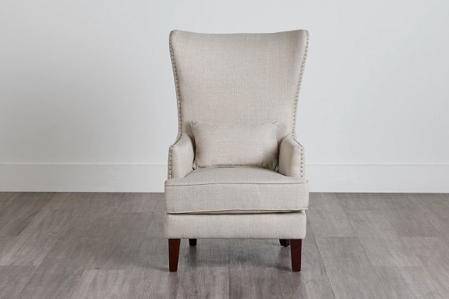 Kori Taupe Fabric Accent Chair