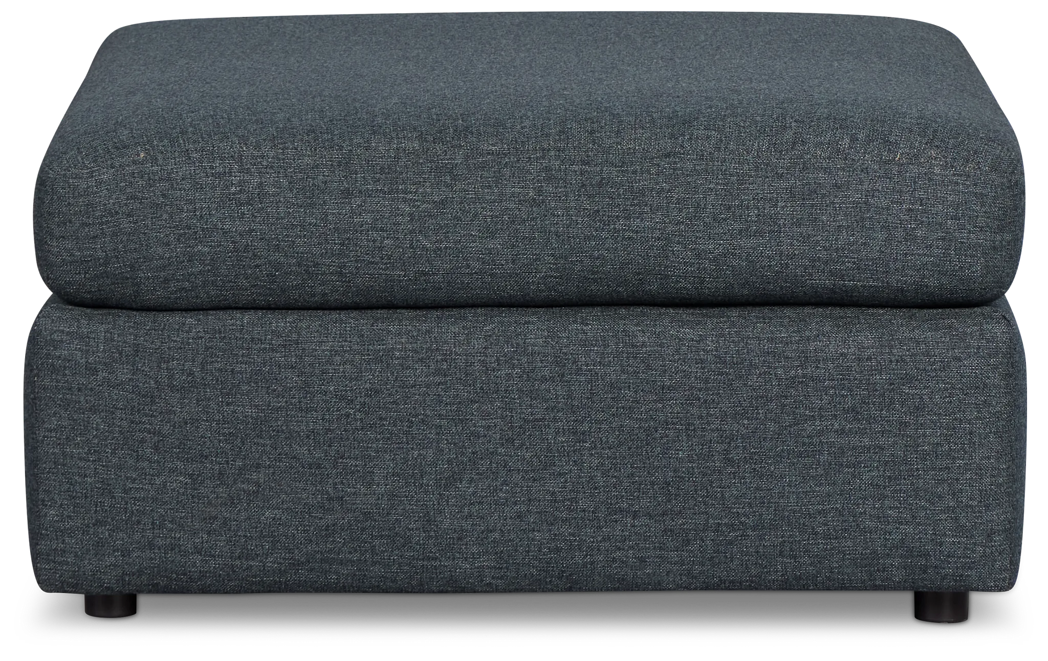 Noah Dark Blue Fabric Cocktail Ottoman