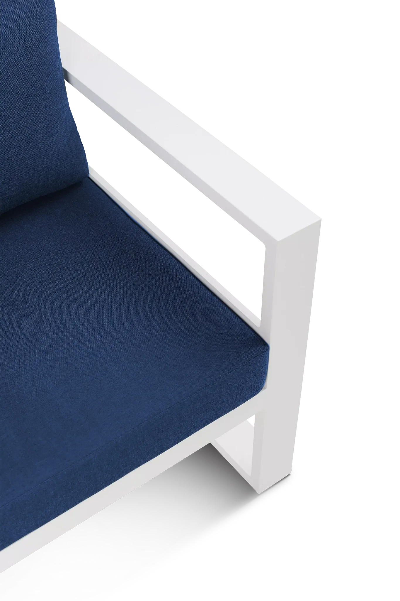 Lisbon Navy Aluminum Chair