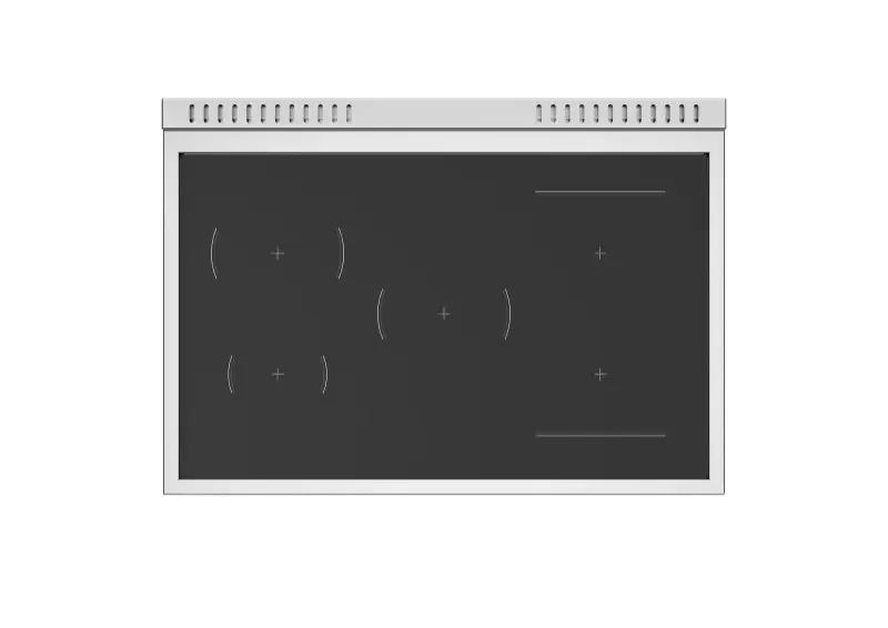 Bertazzoni Heritage Series Black 36" Induction Range