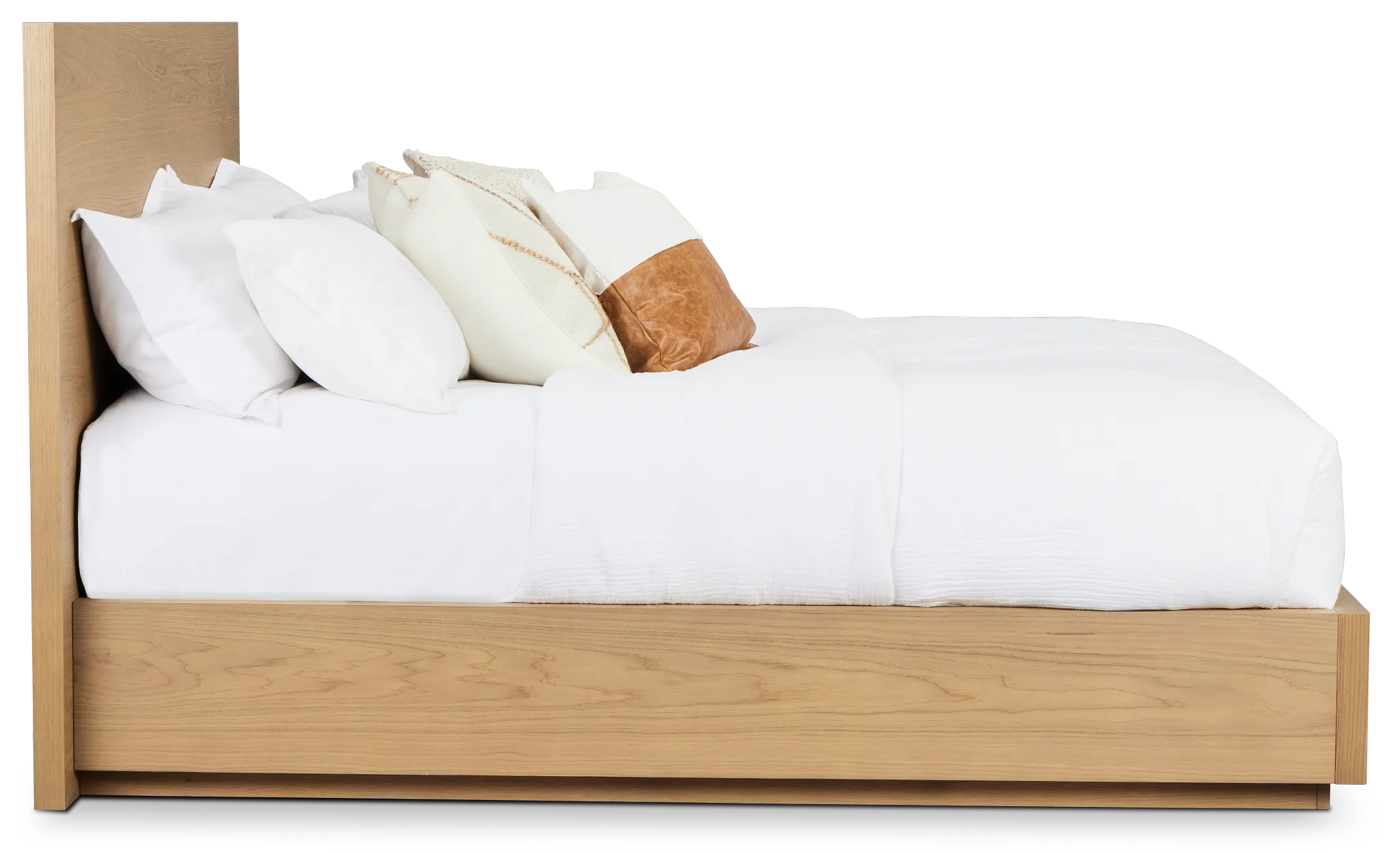 Haven Light Tone Platform Bed