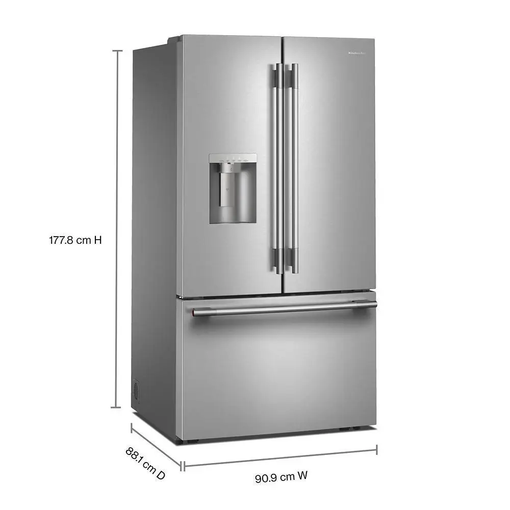 Kitchenaid 436 Series Stainless Steel French Door Refrigerator Kitchenaid 436 Series Stainless Steel French Door Refrigerator