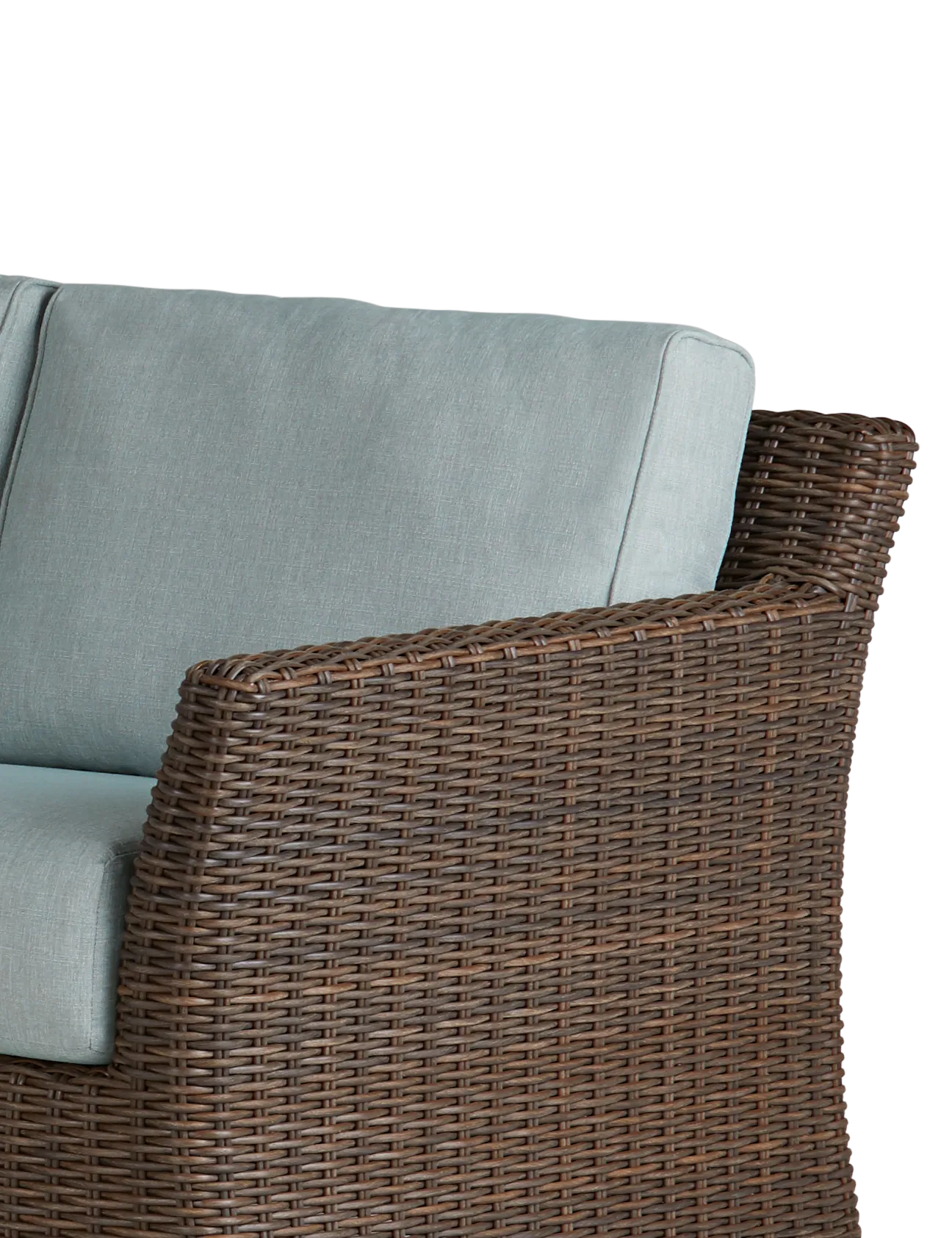 Southport Teal Right 4-piece Modular Sectional