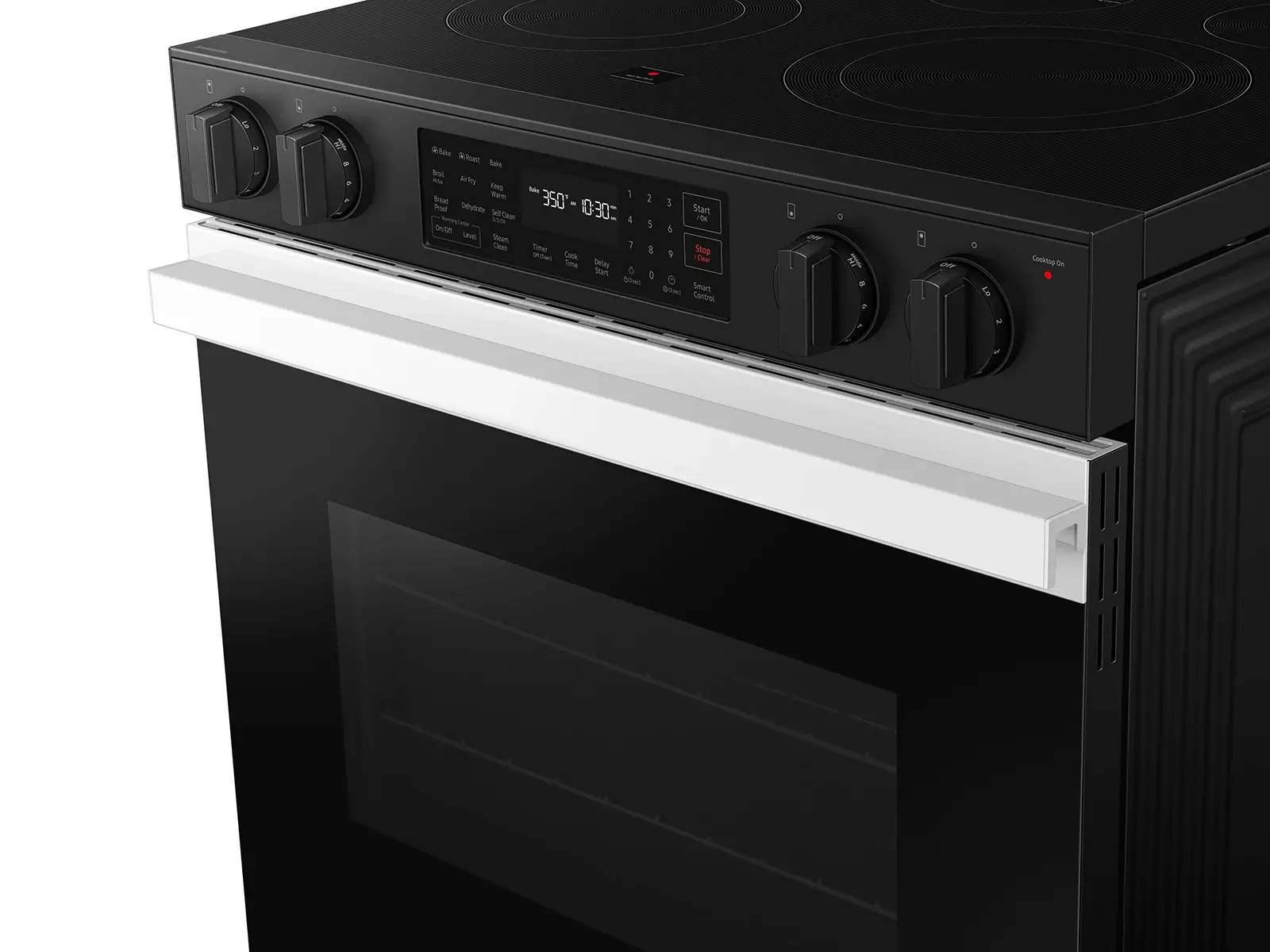 Samsung Bespoke Series White Electric Range Samsung Bespoke Series White Electric Range