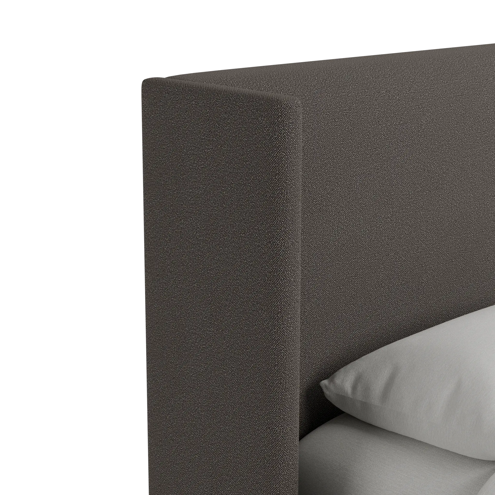 Captiva Elite Dark Gray 48" Upholstered Shelter Bed Captiva Elite Dark Gray 48" Upholstered Shelter Bed