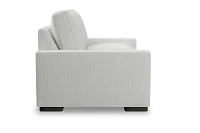 Edgewater Revenue White Loveseat