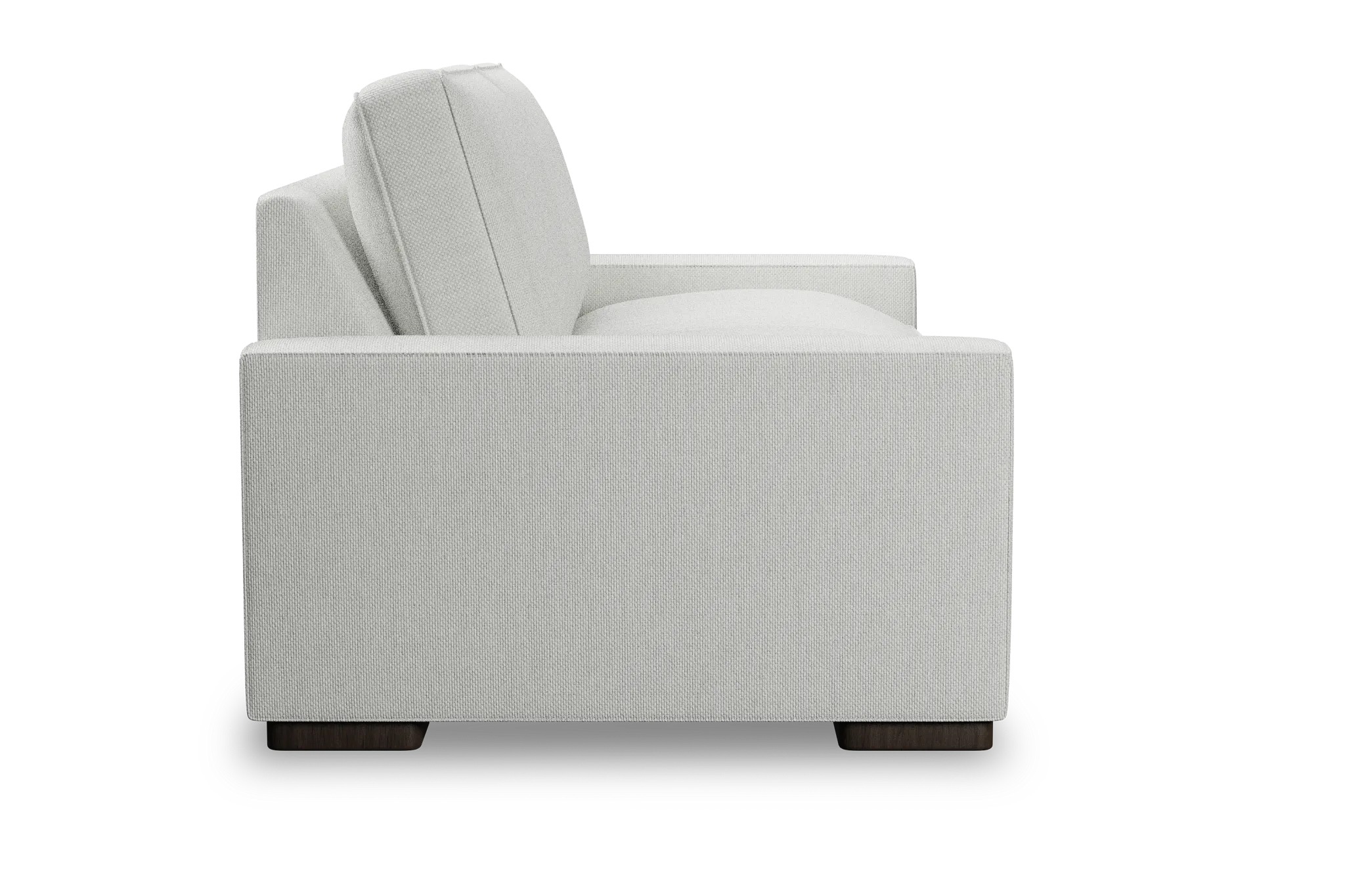 Edgewater Revenue White Loveseat
