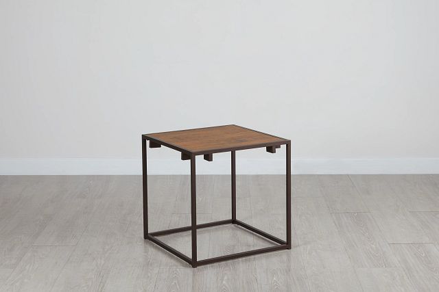 Reggie Dark Tone End Table