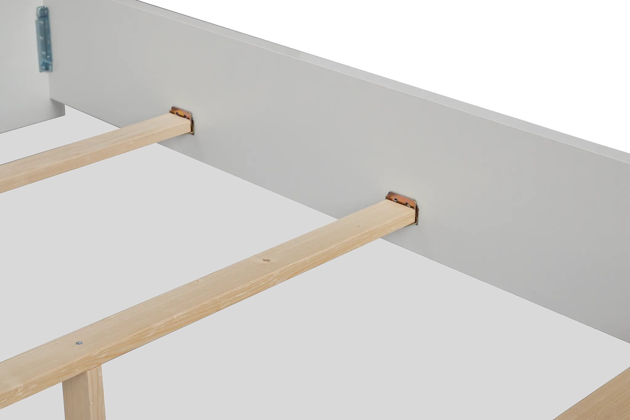 Verona White Platform Bed