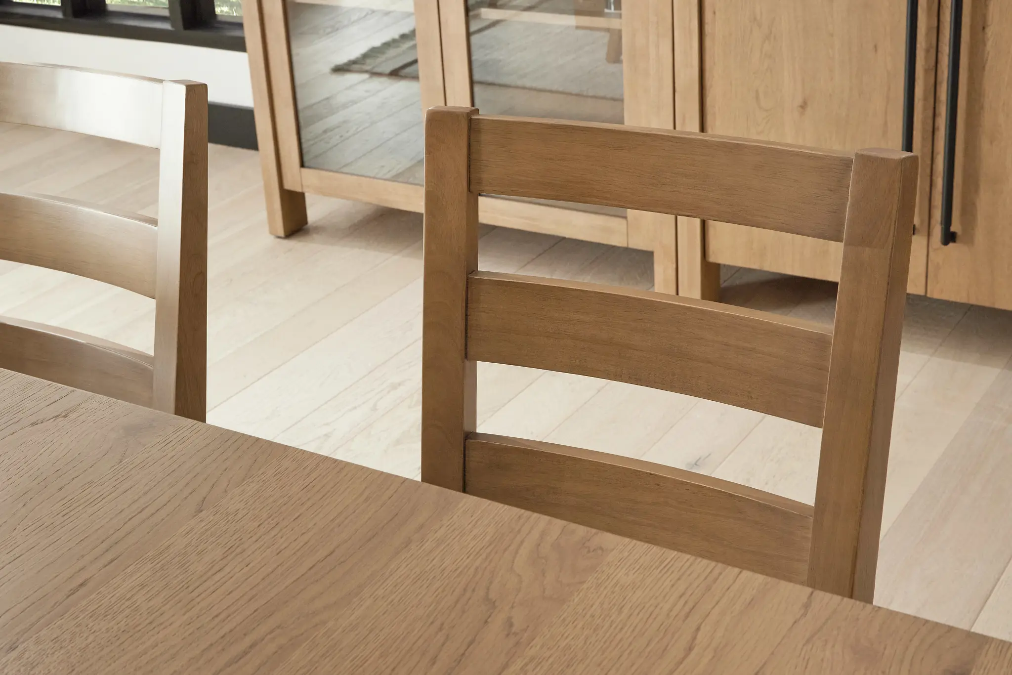 Tahoe Light Tone Slat Upholstered Side Chair Tahoe Light Tone Slat Upholstered Side Chair