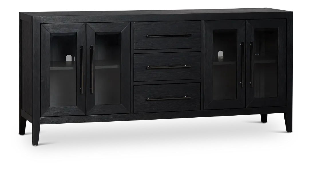 Alden Black 70" Tv Stand