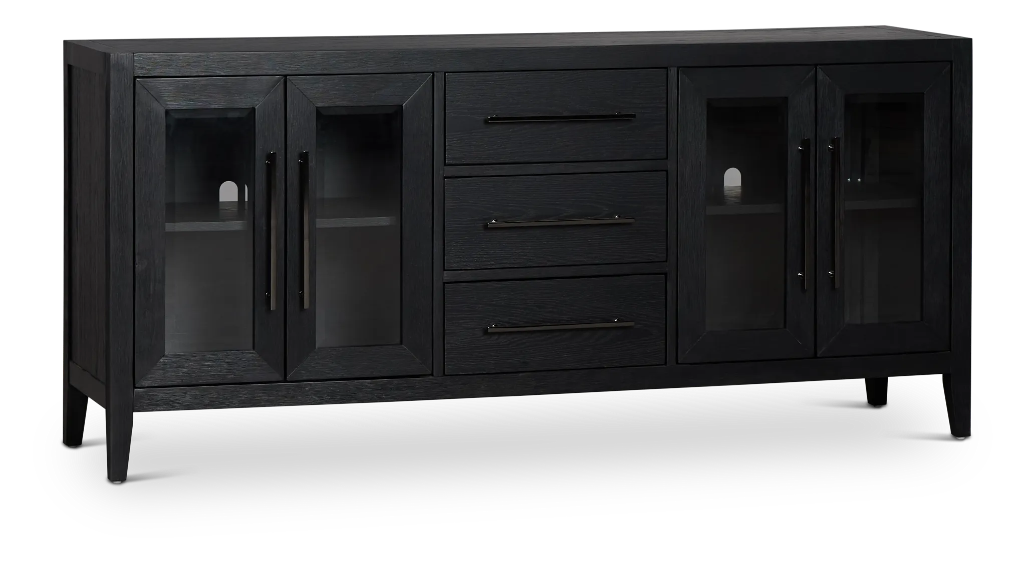 Alden Black 70" Tv Stand