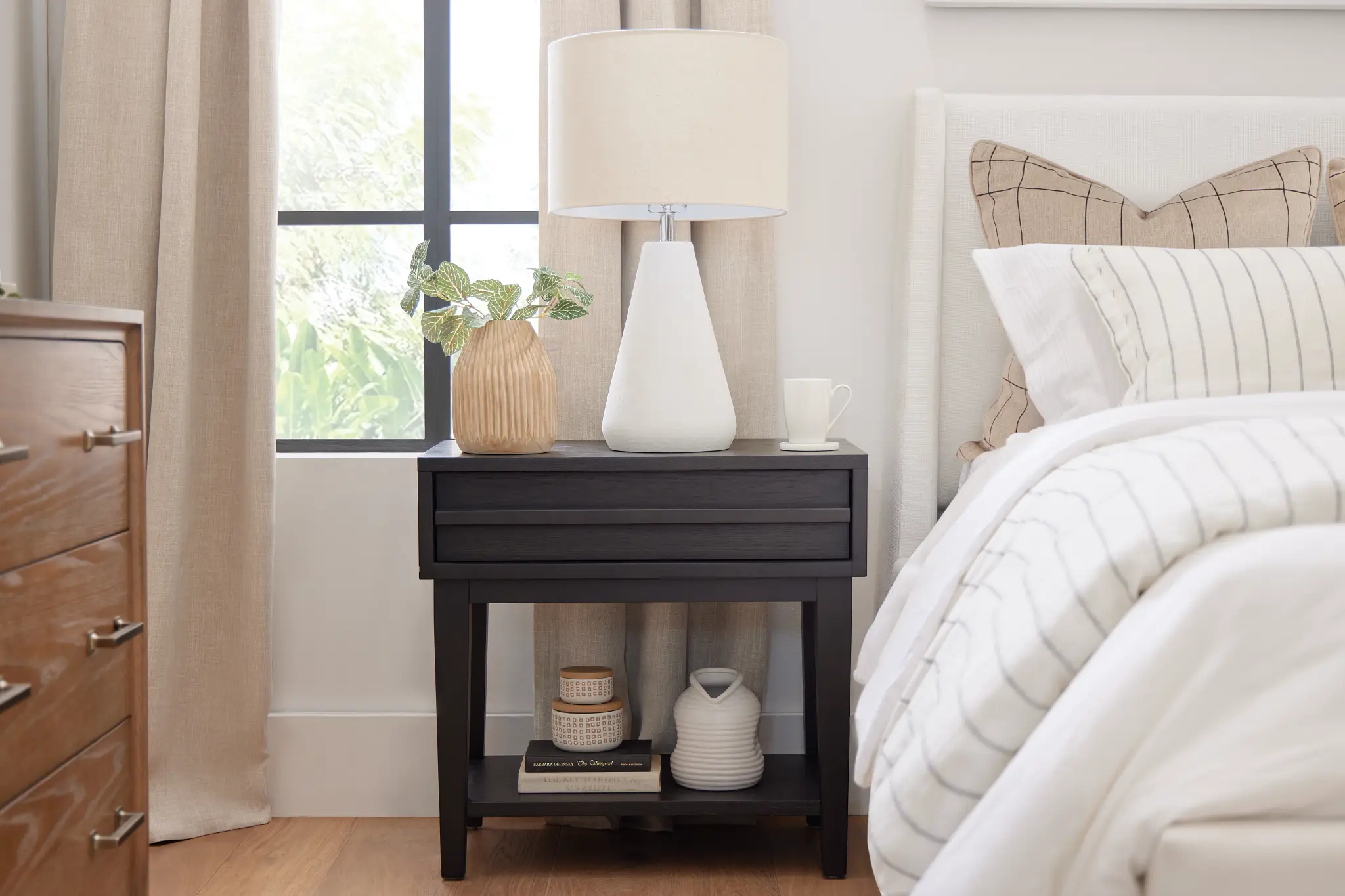 Provo Dark Tone Open Nightstand Provo Dark Tone Open Nightstand