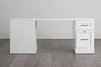 Newport White Peninsula Desk