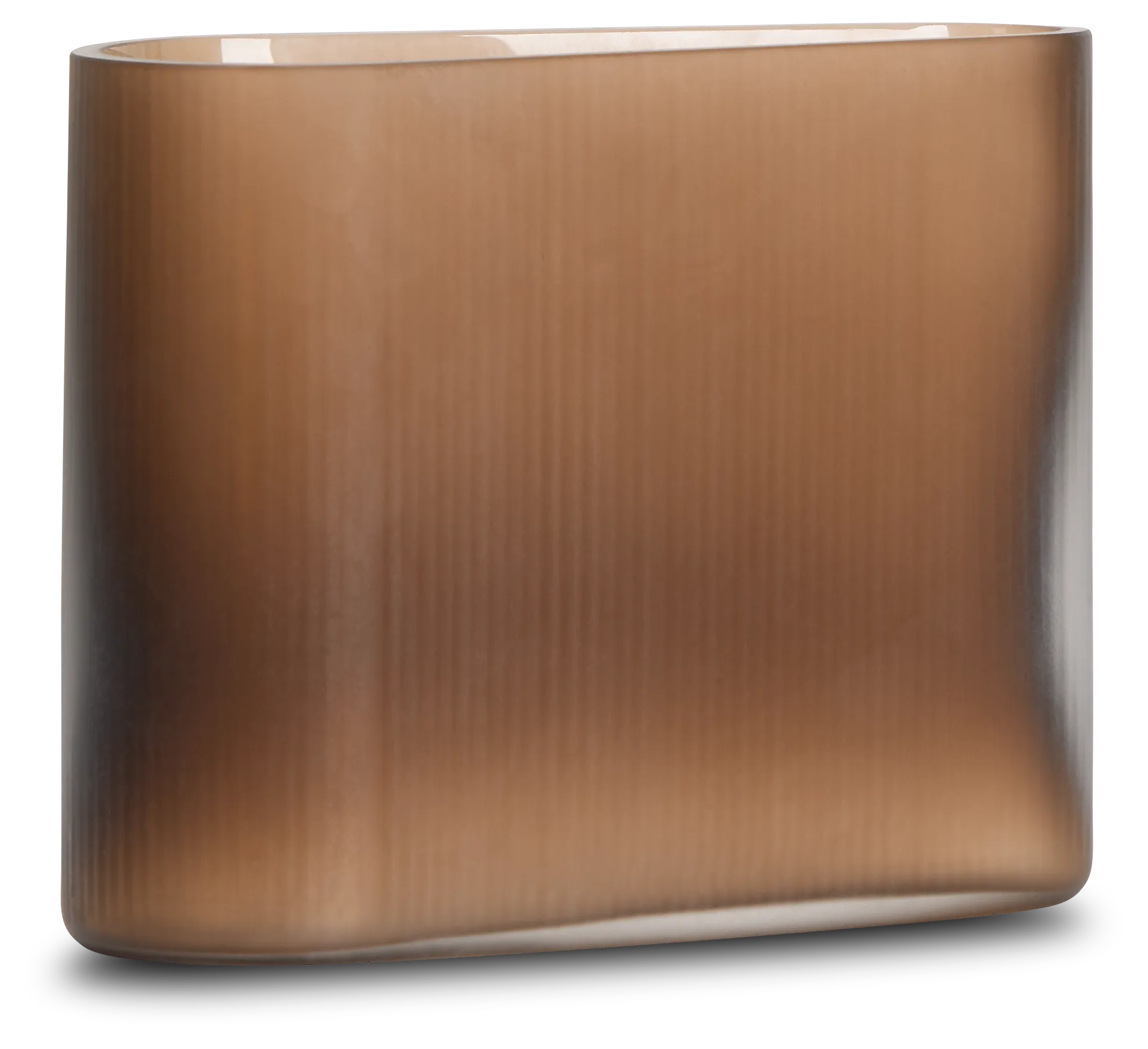 Juna Short Brown Vase