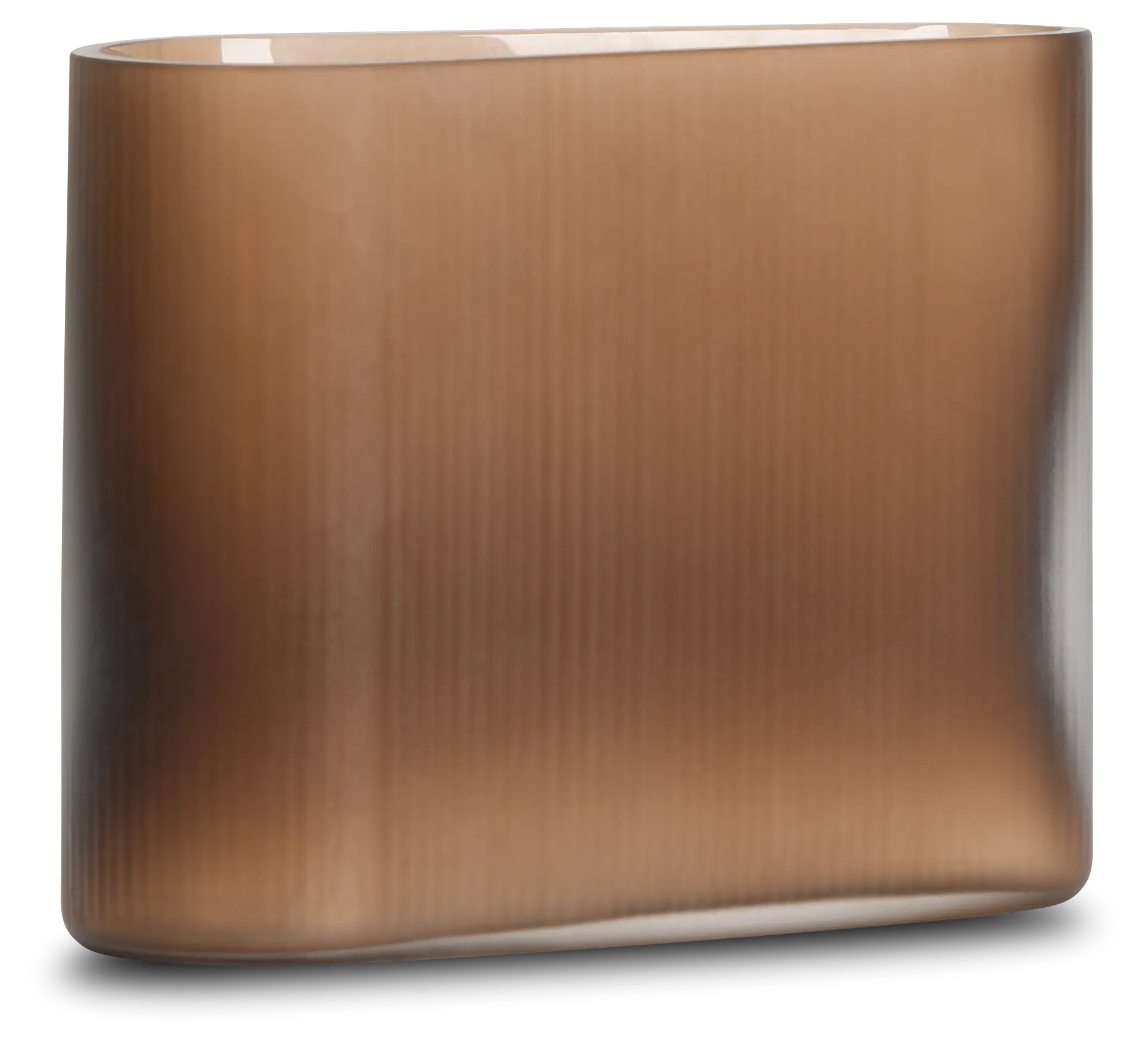 Juna Short Brown Vase Juna Short Brown Vase
