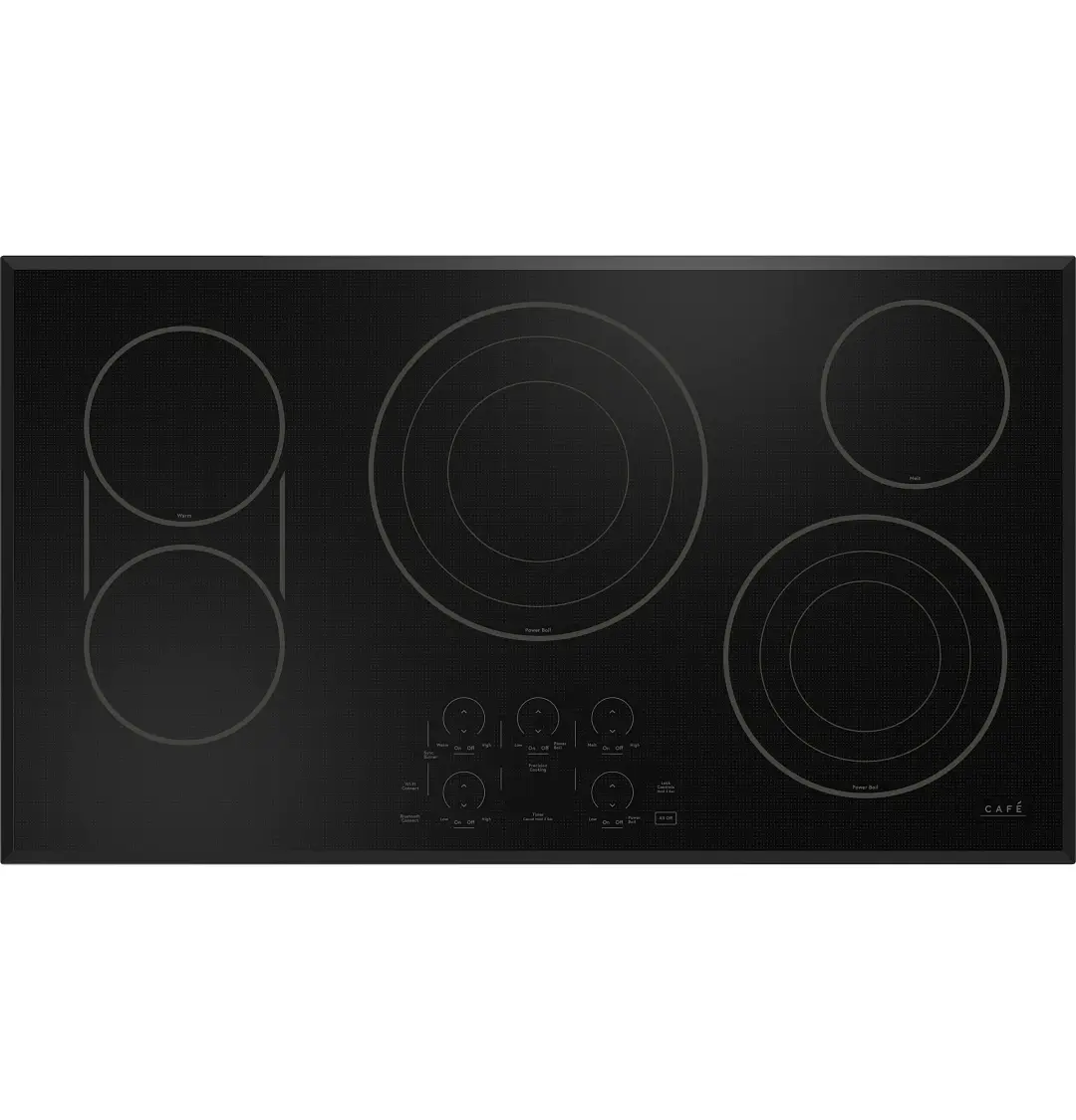 Cafe 90361 Series Black 36" Electric Cook Top Cafe 90361 Series Black 36" Electric Cook Top