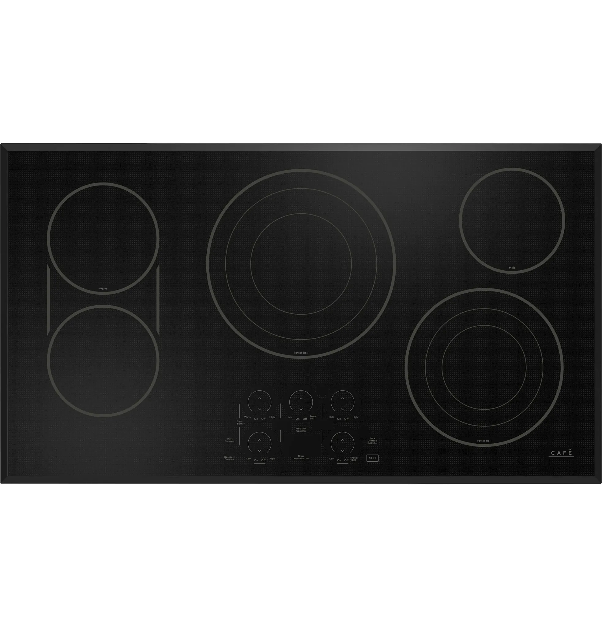 Cafe 90361 Series Black 36" Electric Cook Top