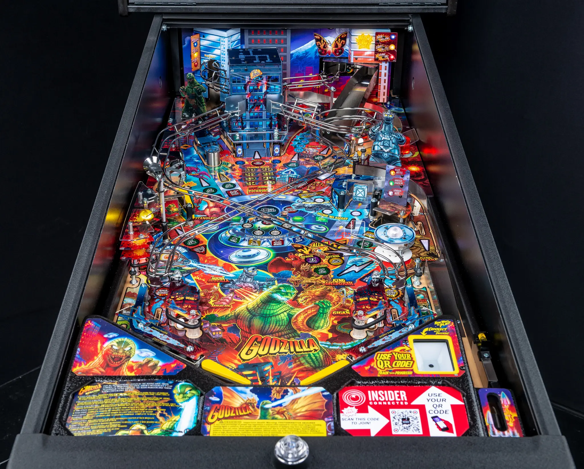 Godzilla Pro Pinball Machine Godzilla Pro Pinball Machine