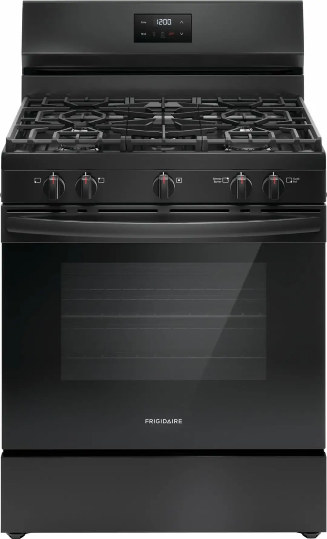 Frigidaire 3052 Series Black Gas Range Frigidaire 3052 Series Black Gas Range