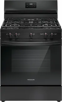 Frigidaire 3052 Series Black Gas Range