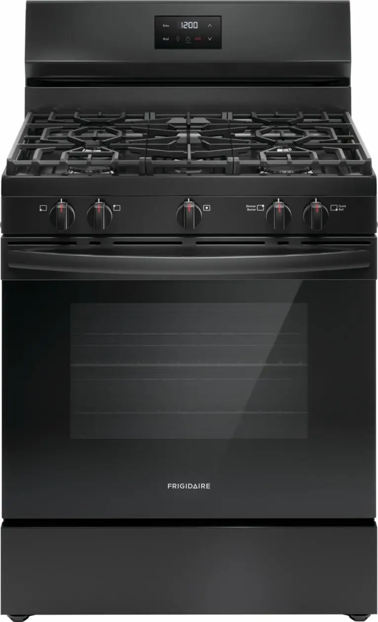 Frigidaire 3052 Series Black Gas Range Frigidaire 3052 Series Black Gas Range