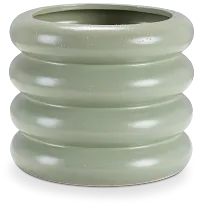 Adeline Green Ceramic Planter