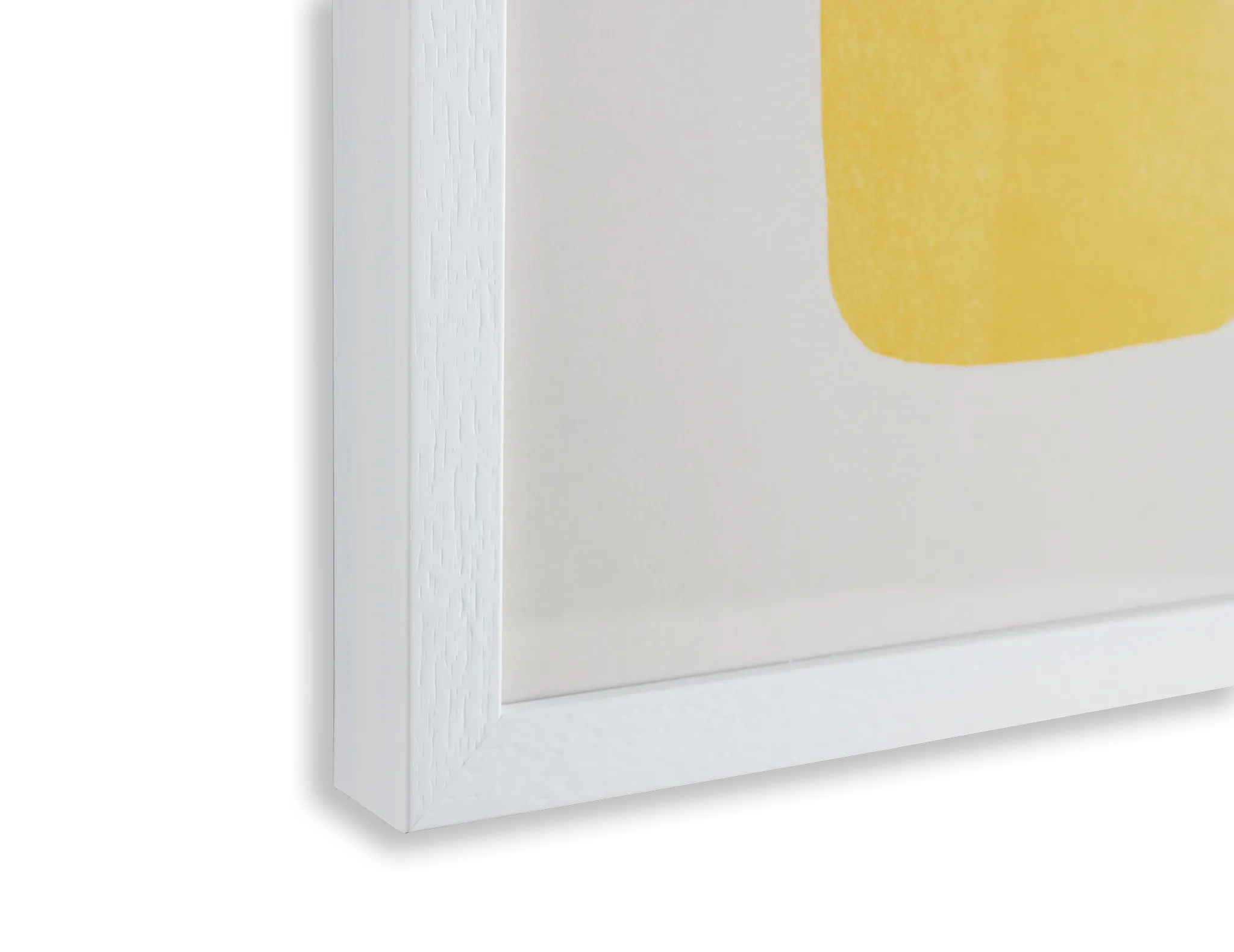 April Orange Framed Wall Art