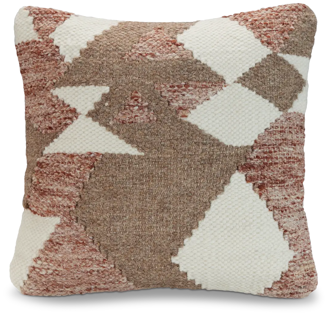 Sena Taupe 16" Accent Pillow Sena Taupe 16" Accent Pillow