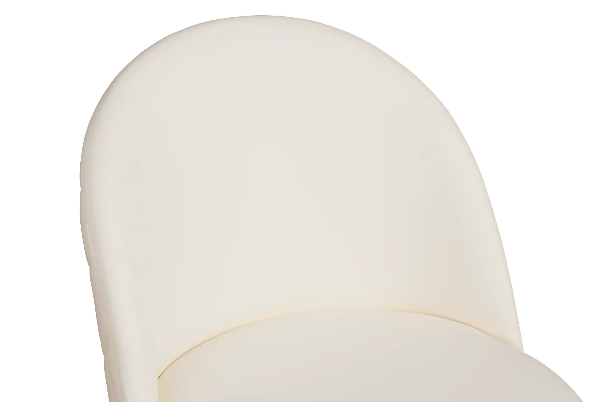 Capri White Micro Upholstered Side Chair W/ Chrome Legs Capri White Micro Upholstered Side Chair W/ Chrome Legs