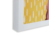 Bowen Orange Framed Wall Art