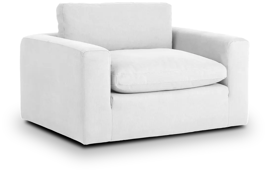 Grant White Fabric Chair Grant White Fabric Chair