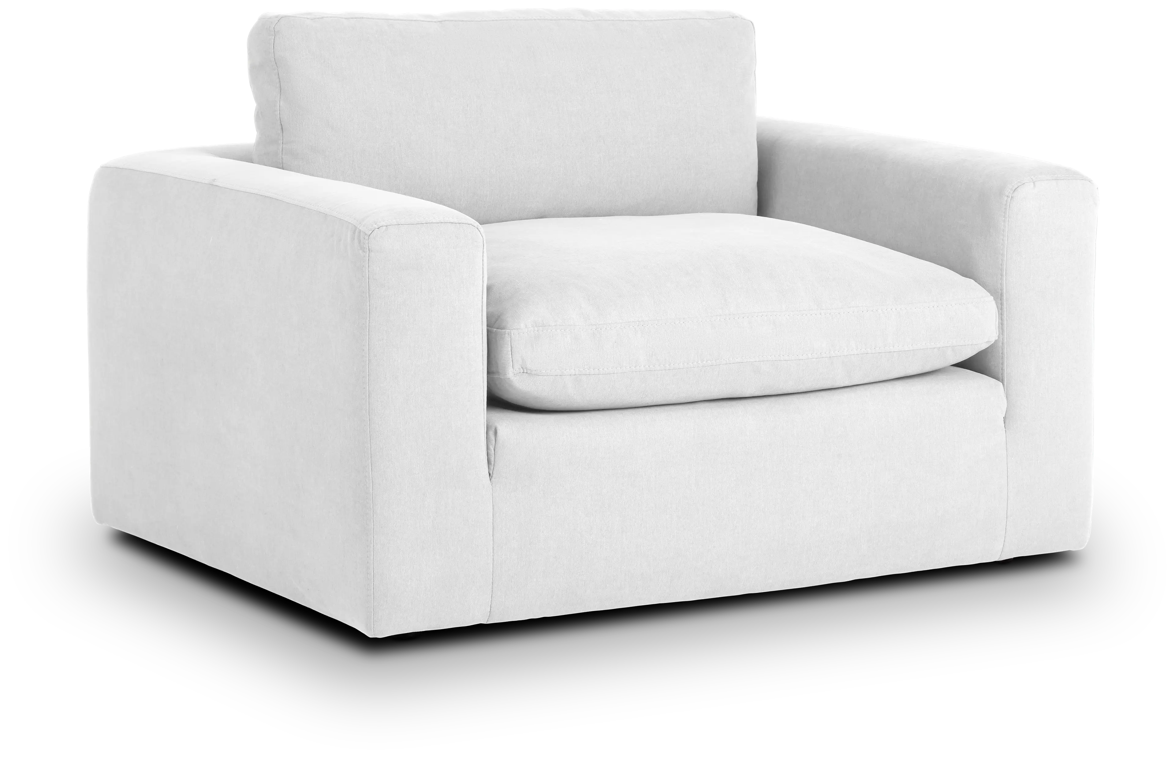 Grant White Fabric Chair Grant White Fabric Chair