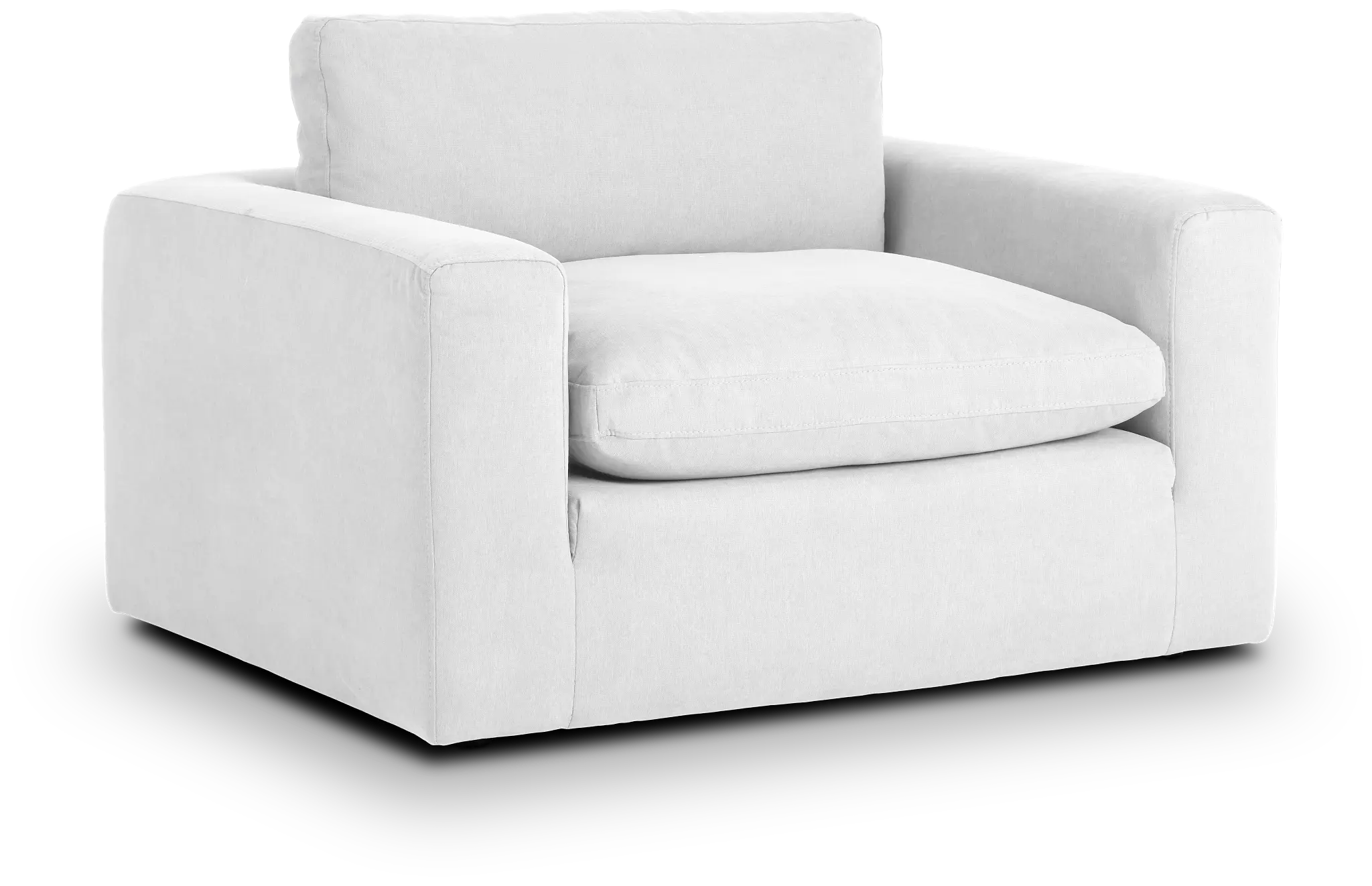 Grant White Fabric Chair Grant White Fabric Chair