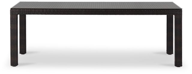 Zen Dark Tone 84" Rectangular Table