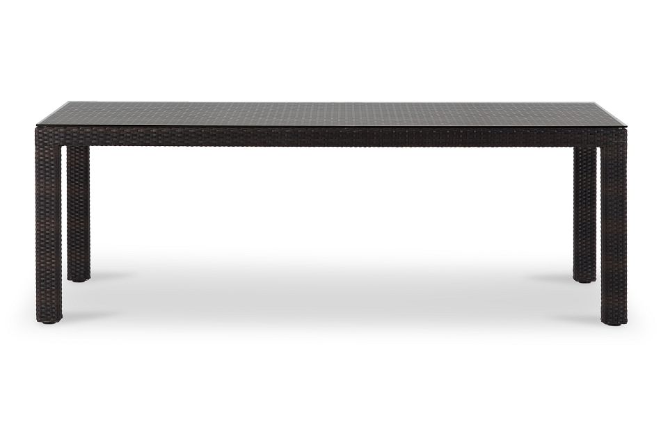 Zen Dark Tone 84" Rectangular Table