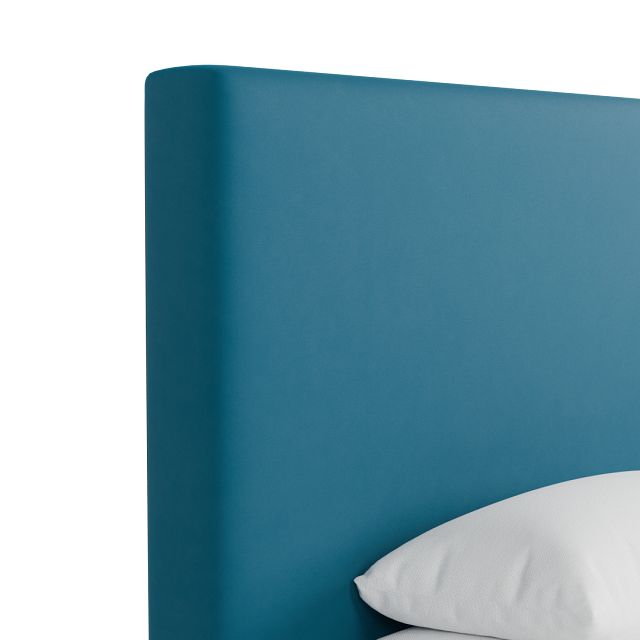 Grayton Joya Teal 54" Upholstered Platform Bed