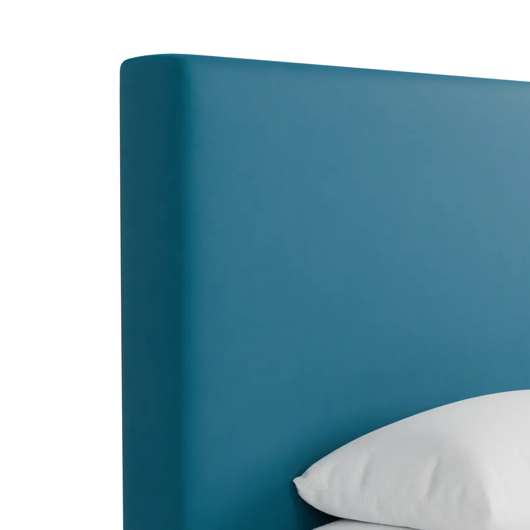 Grayton Joya Teal 54" Upholstered Platform Bed Grayton Joya Teal 54" Upholstered Platform Bed