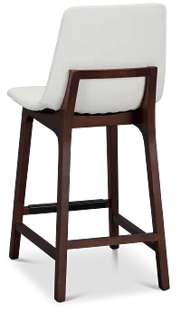 Hamilton Whitemicro 24" Upholstered Barstool
