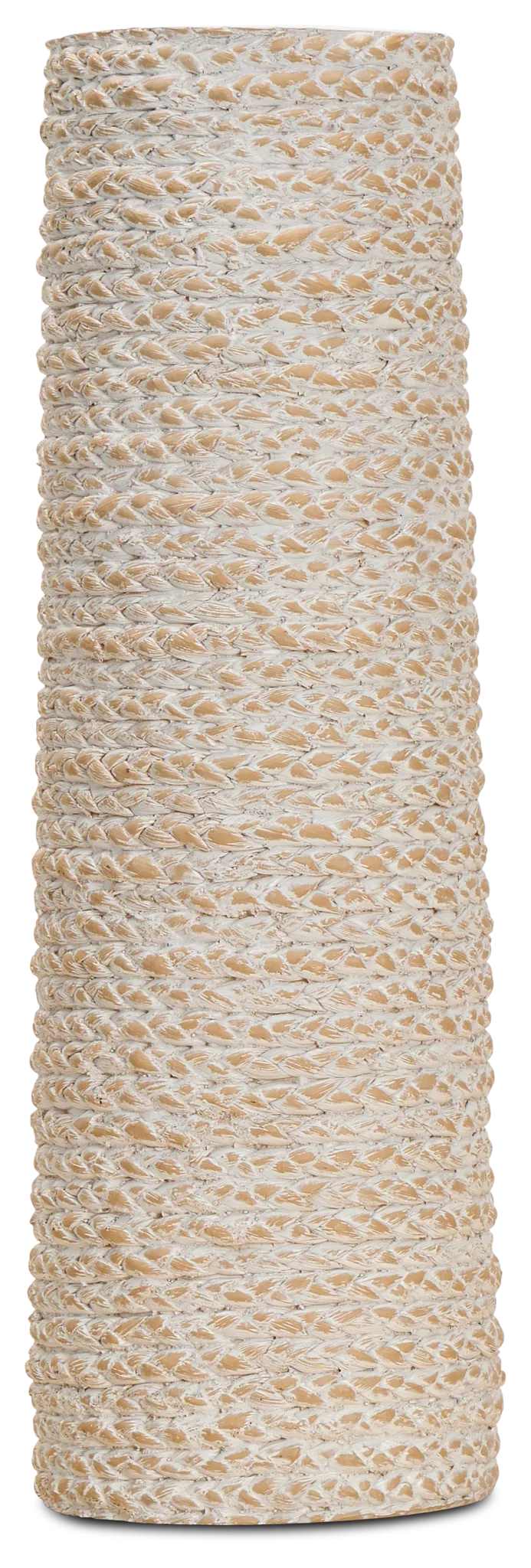 Toulon White Short Vase