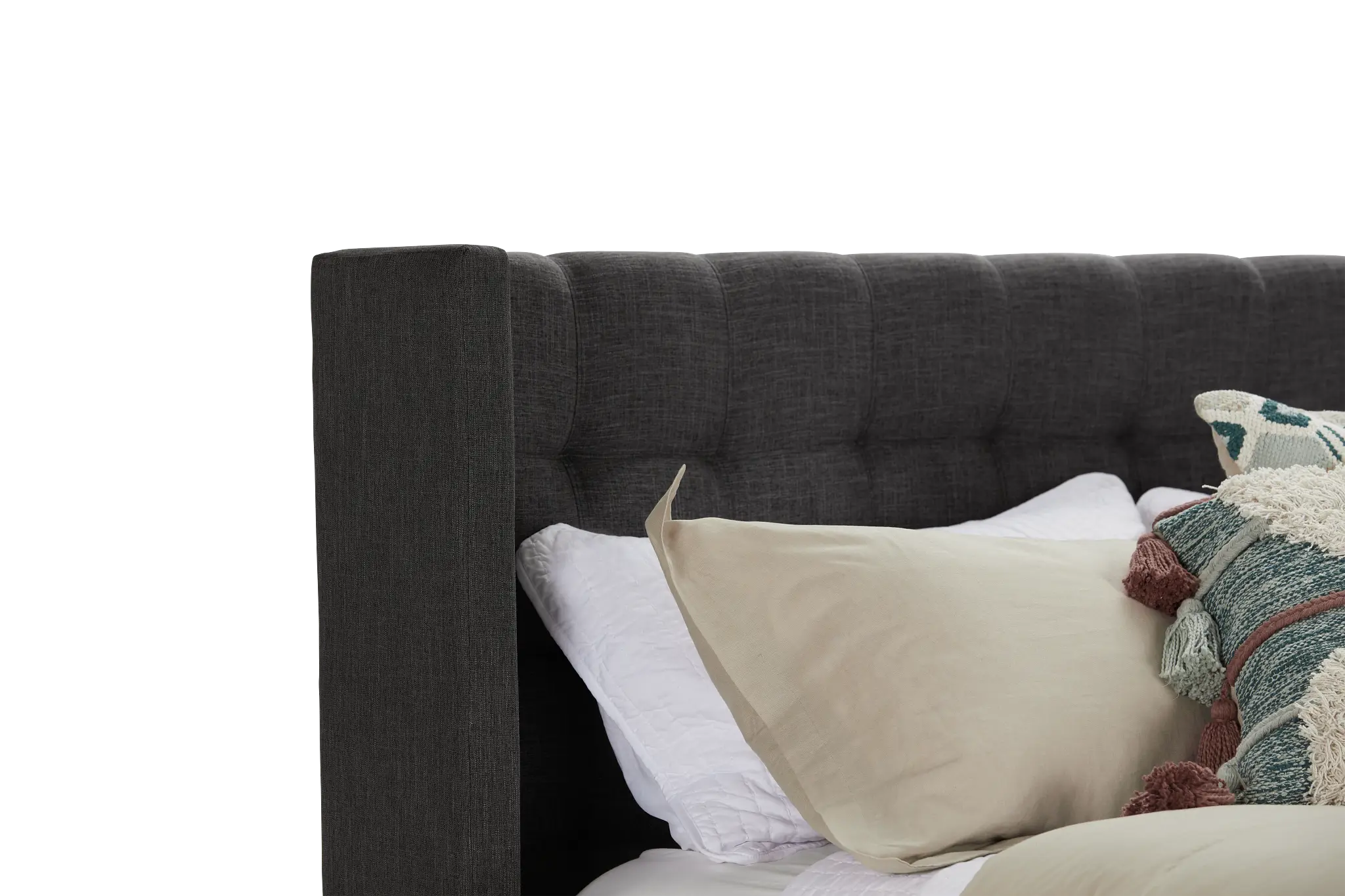 Chatham Dark Gray Low Platform Storage Bed Chatham Dark Gray Low Platform Storage Bed