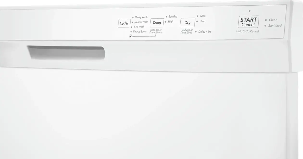 Frigidaire 4314 Series White 24" Built In Dishwasher Frigidaire 4314 Series White 24" Built In Dishwasher