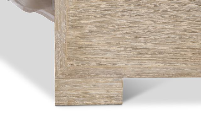 Miramar Light Tone Panel Bed