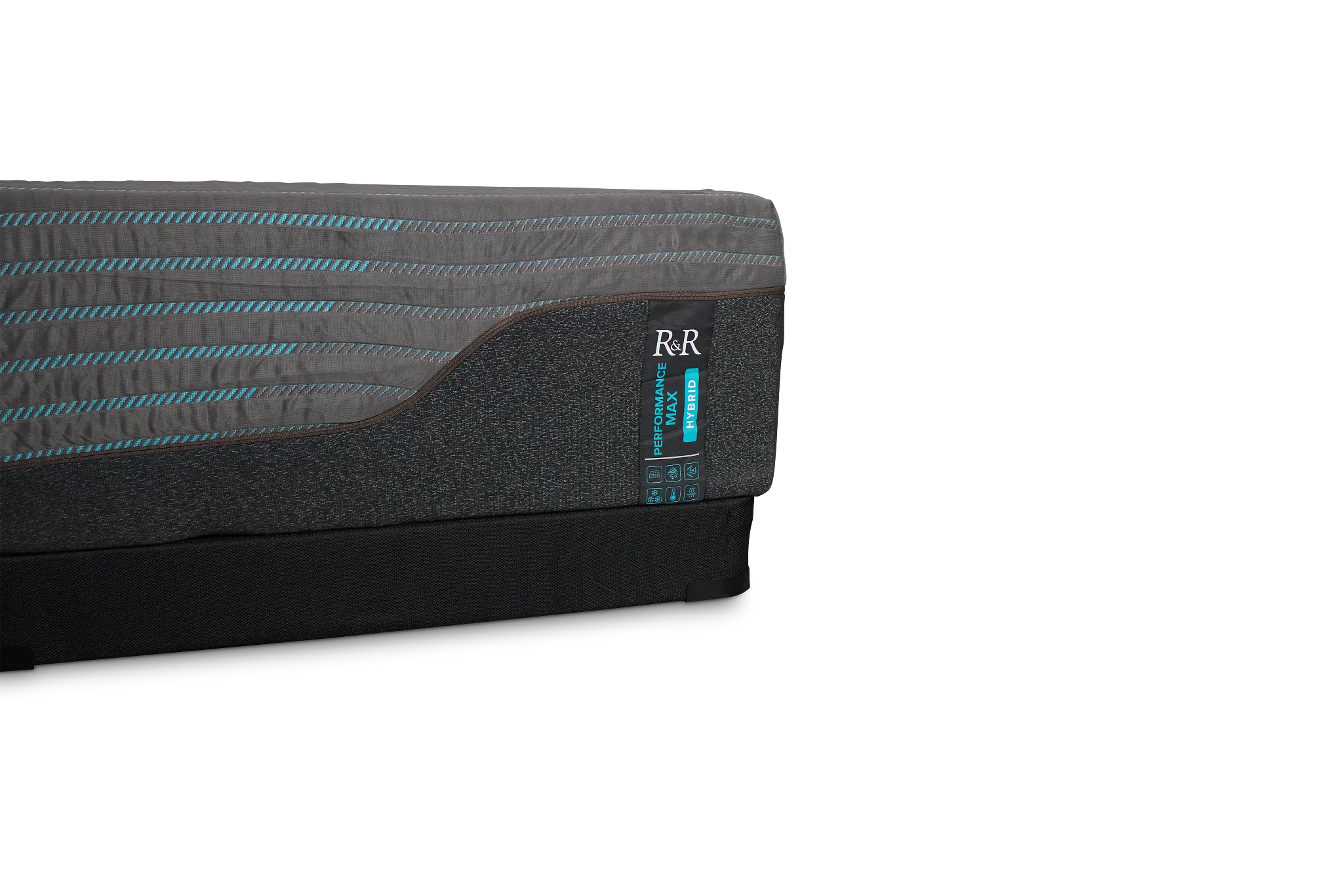 Rest & Renew Performance Max Medium Low-profile Mattress Set