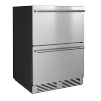 Xo Appliance 24 Series Refrigerated Drawer Unit Stainless Steel Beverage Center